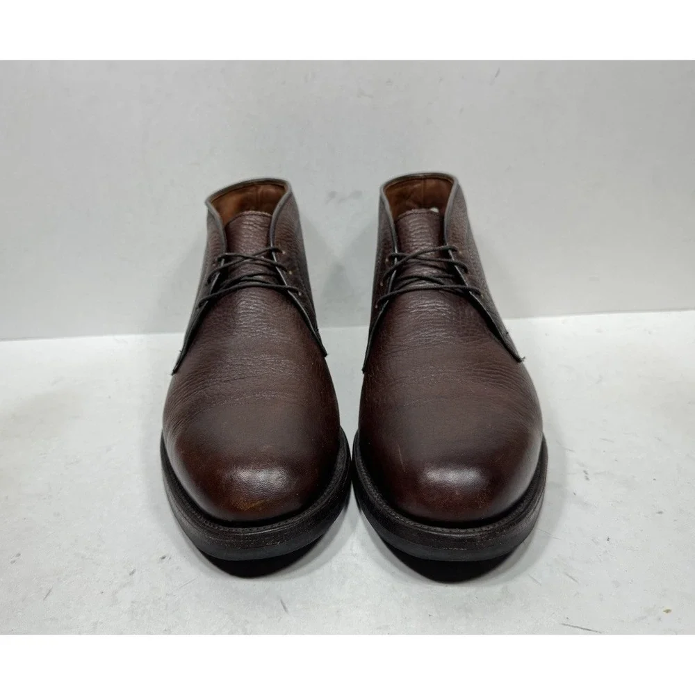 Allen Edmonds Malvern Brown Leather Chukka Boots 9181 Men's Size 10 D